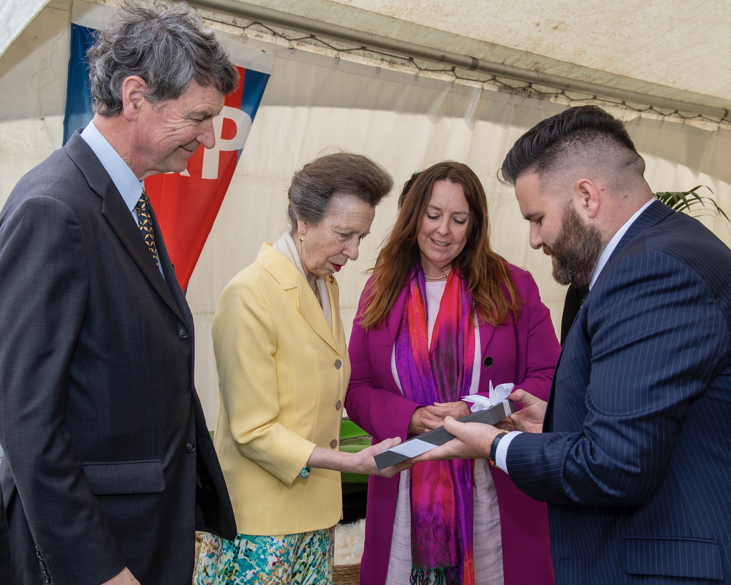 Visit from Her Royal Highness, The Princess Royal and Vice Admiral Sir Tim Lawrence